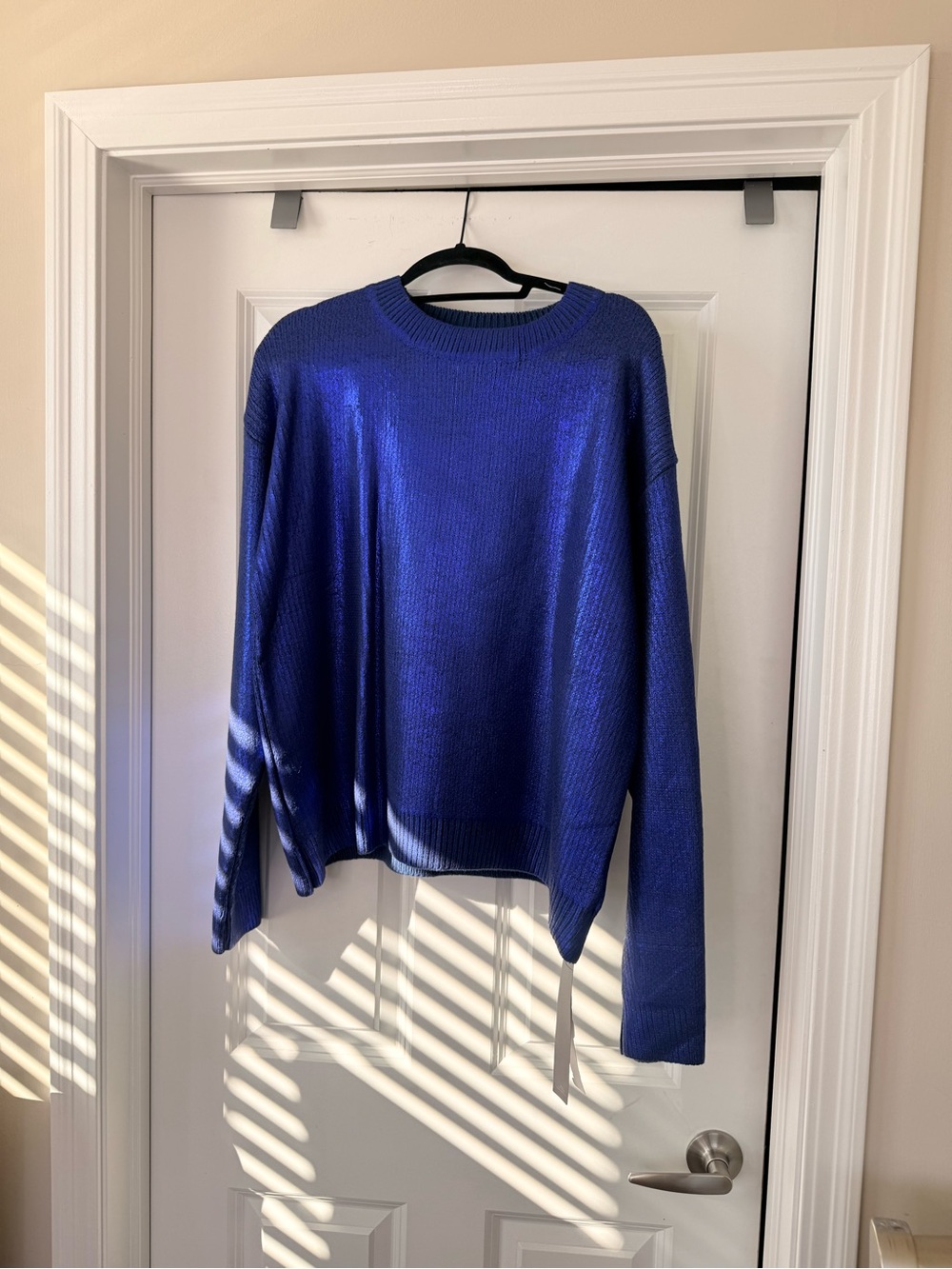Missguided Electric Blue Crewneck Sweater